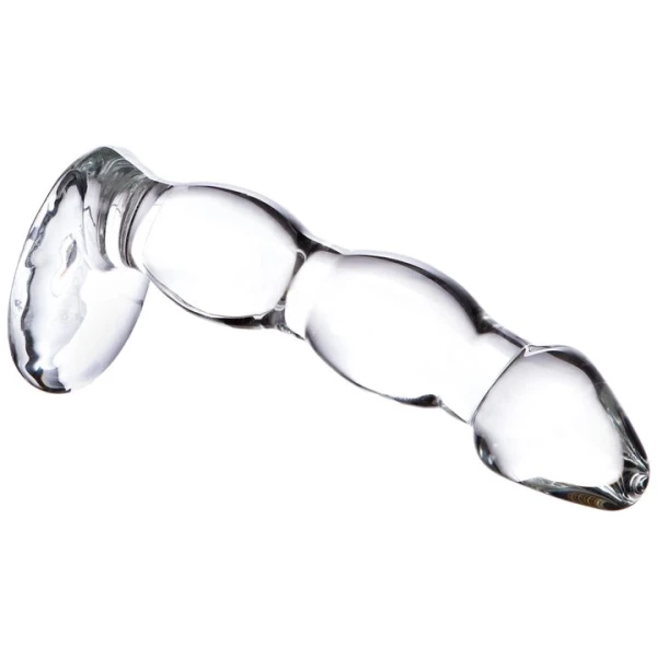Glacier Glass Iceberg Beaded Dildo – 6.5 Inch — image 4 of 5