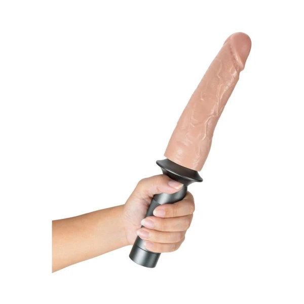 Lock On - Karbonite Dildo And Handle - Vanilla — image 5 of 8