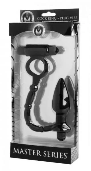 Viaticus Dual Cock Ring and Anal Plug Vibe