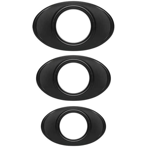 Optimale - Easy-grip C-ring Set Black