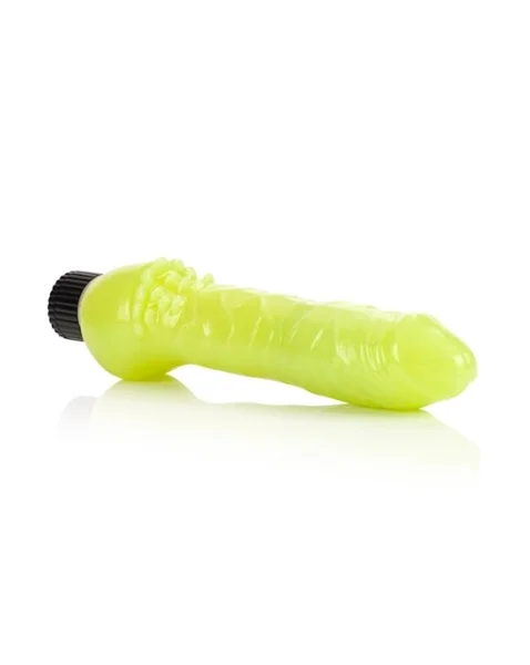 Glow-in-the-dark Jelly Vibe - Green - 7 Inch