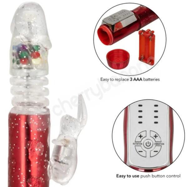 Naughty Bits Cumball Machine Thrusting Jack Rabbit Vibrator