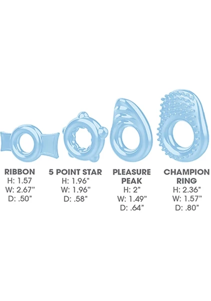 Ring a Ding Ding Cock Ring Set