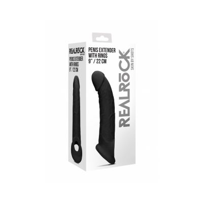 Realrock 9 22 Cm Penis Extender With Rings