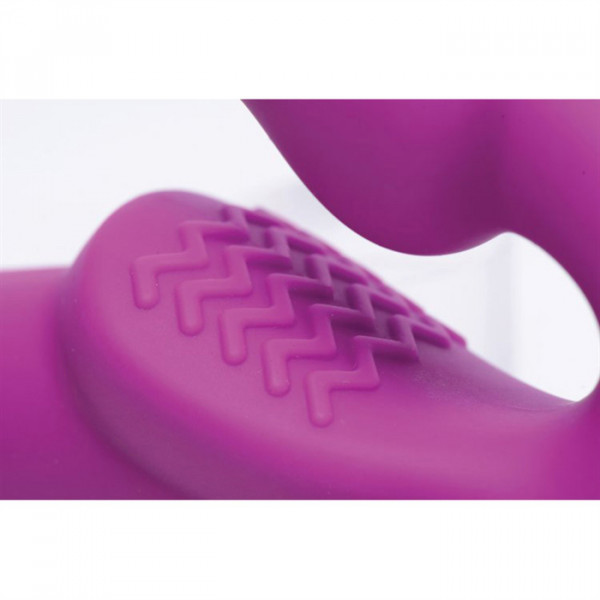 STRAP U VIBRATING STRAPLESS SILICONE STRAP-ON DILDO — image 4 of 6