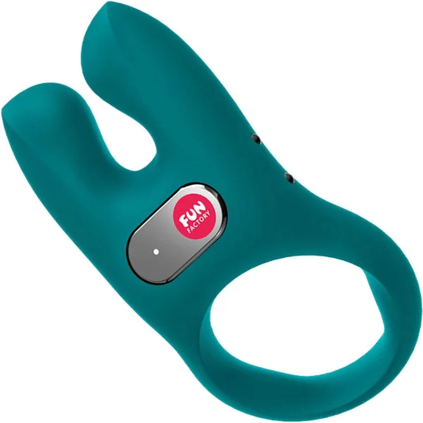 Fun Factory Paired For Pleasure Ride & Vibe Kit With Limba Flex Medium Dildo & NOS Vibrating Cock Ring