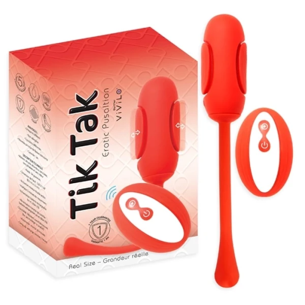 Vivilo - Tik Tak - Remote Pulse Motion Kegel Vibe