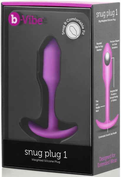 Snug Plug 1 Weighted Butt Plug