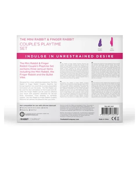 Trc Mini Rabbit And Bullet Set - Pink