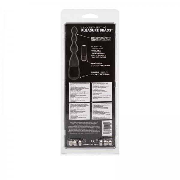 Vibrating anal beads