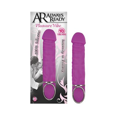 Ar Always Ready Pleasure Silicone 10 Function Vibe purple