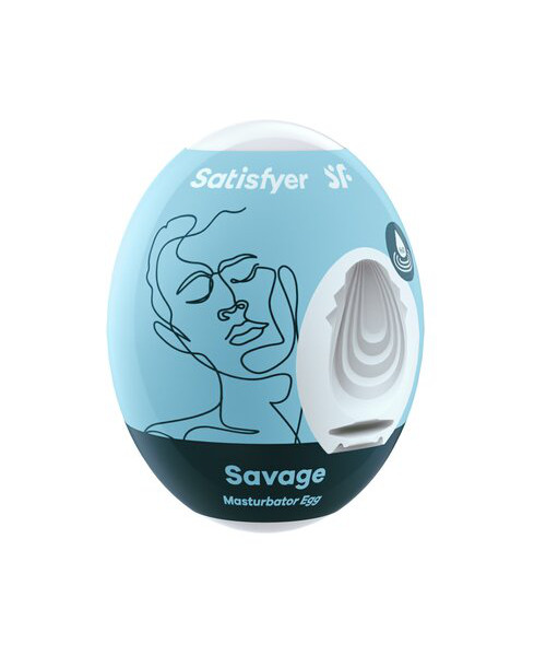 Satisfyer EGGCITED Self-Lubricating Masturbator Egg — image 6 of 6