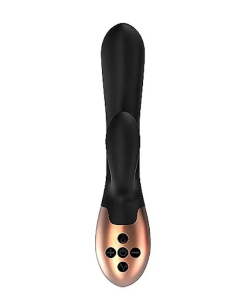 Heating G-spot Vibrator - Exquisite   - Black - 8 Inch