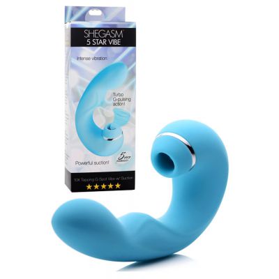 Inmi Shegasm Tapping G Spot Vibrator with Suction Vibration