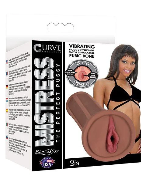 Mistress Sia Chocolate Pubic Bone Stroker Brown