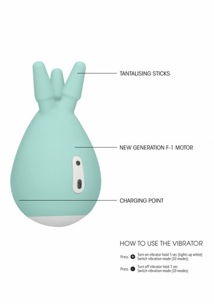 Clitoral Stimulator - Luscious - Green - Best G Spot Stimulation