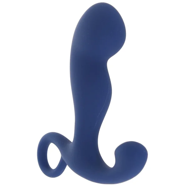 Viceroy Platinum Series Silicone Rechargeable Command Prostate Probe By CalExotics - Blue