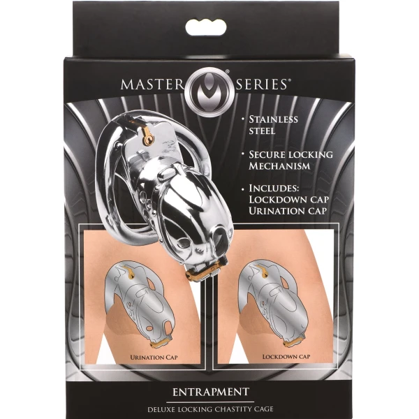 Master Series Entrapment Chastity Cage