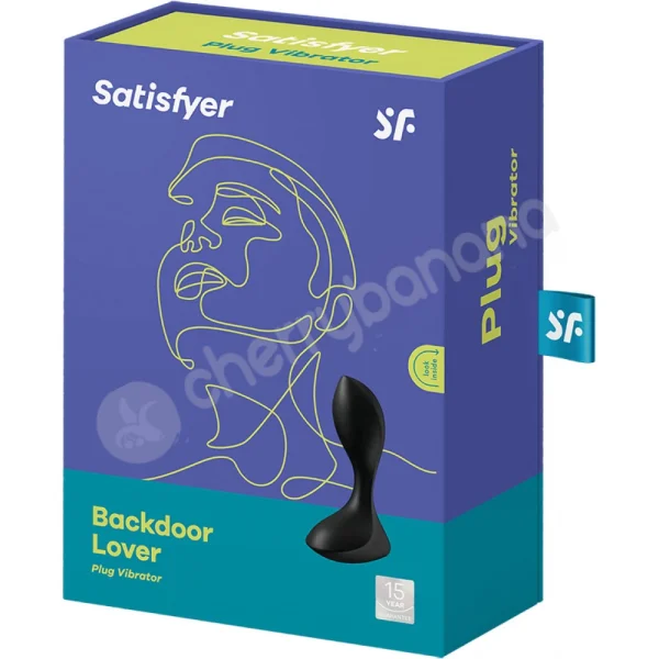 Satisfyer Backdoor Lover Black Anal Vibrator