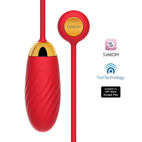 Svakom Ella Neo Interactive App Controlled Vibrating Egg