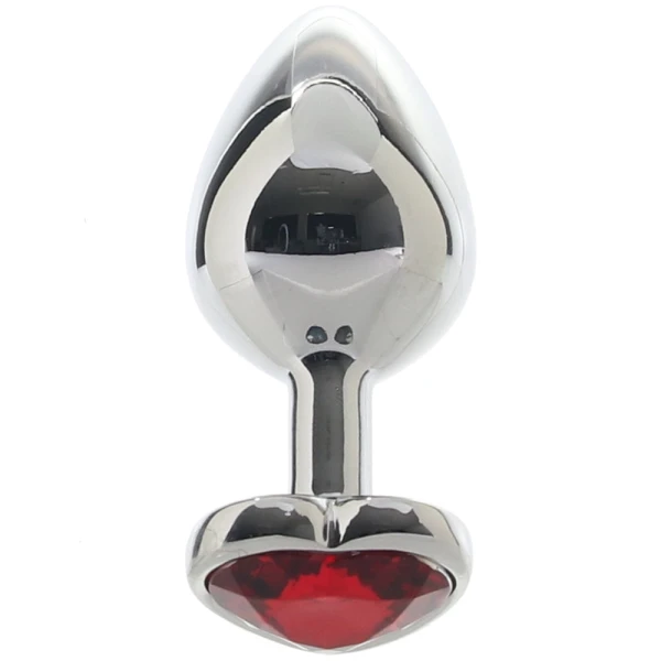 Jewel Large Ruby Heart Plug — image 4 of 6