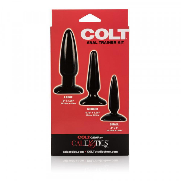 Colt Anal Trainer Kit with 3 Different Sizes