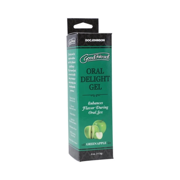 Goodhead Oral Delight Gel Green Apple 4oz Tube