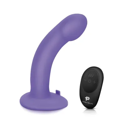 Pegasus 6 Inch Curved Realistic Peg Purple