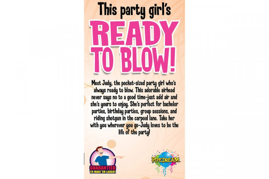 Travel Size Judy Blow Up Doll