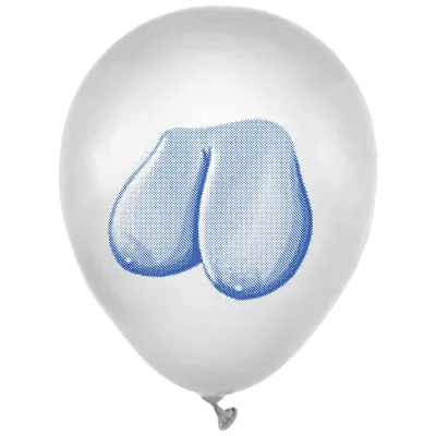 Mini Boob Balloons Pack of 8