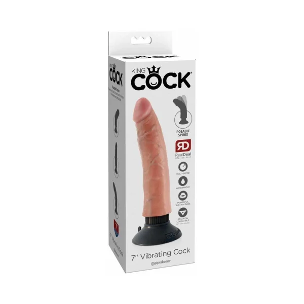 King Cock 7 inches Vibrating Dildo — image 18 of 18