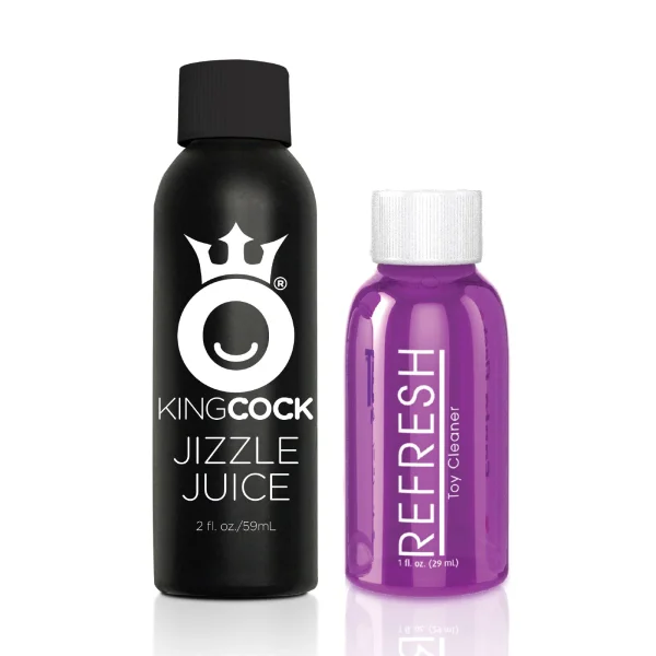 King Cock 10 inch Squirting Cock with Balls Flesh