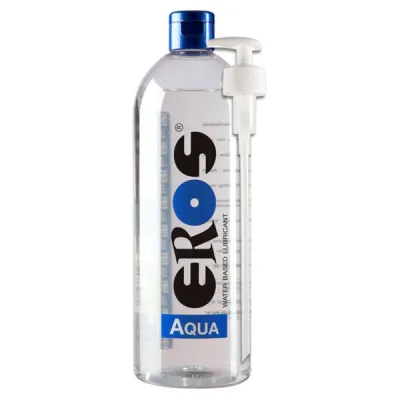 EROS Aqua Water Based Lubricant Bottle with Pump 1000ml