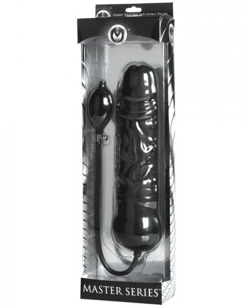 Leviathan Giant Inflatable Dildo - Black