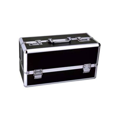 Lockable Vibrator Case Large Black