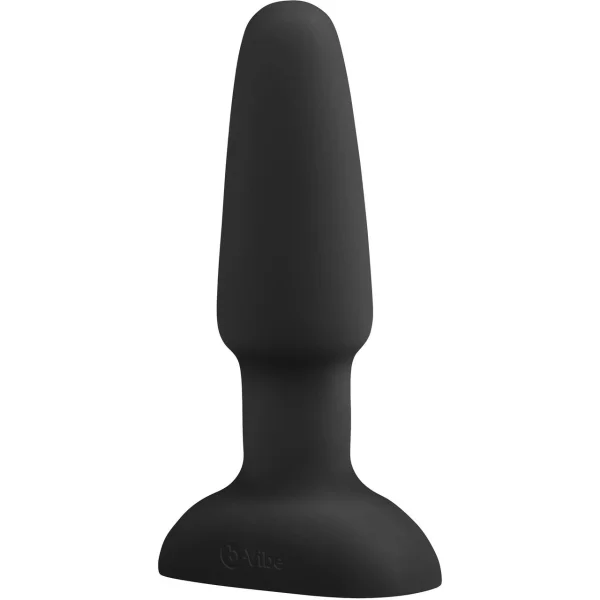b-Vibe Rimming Plug 2 - Waterproof Remote Control Vibrating Anal Toy - Black