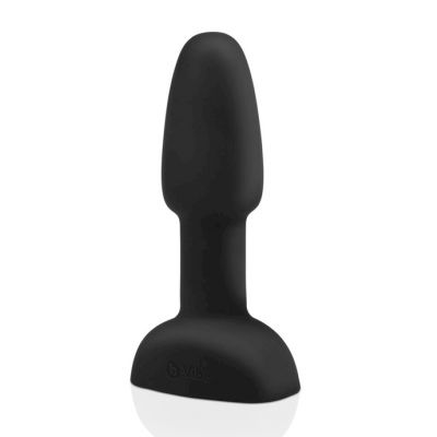 B vibe Usb Rechargeable Petite Rimming Plug Black 4 9 Inch
