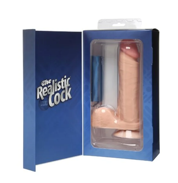The Realistic Ur3 Cock 8" (Flesh) — image 8 of 8