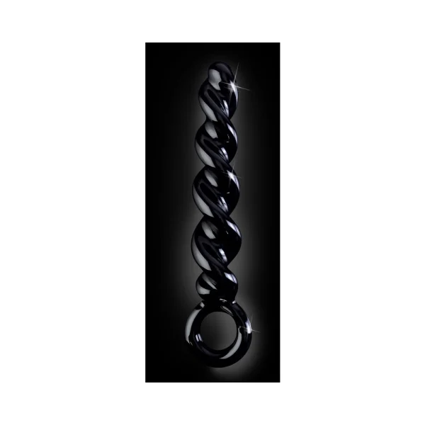 Icicles No 39 Black Glass Massager