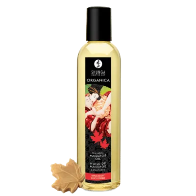 Shunga Massage Oil Maple Delight 8 4oz