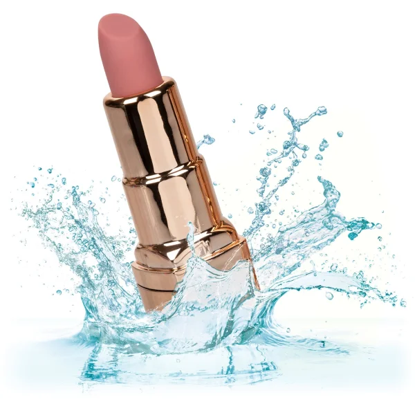 Hide & Play Rechargeable Lipstick Vibrator by CalExotics - Nude