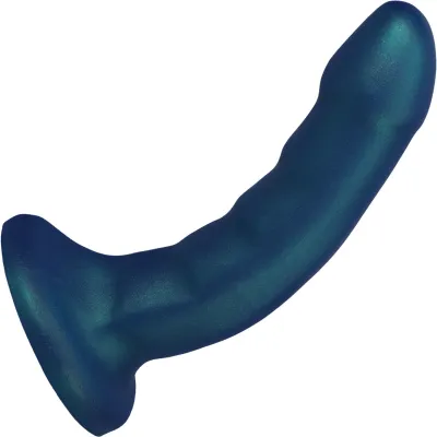 Curve Super Soft Silicone G Spot Dildo by Tantus Malachite