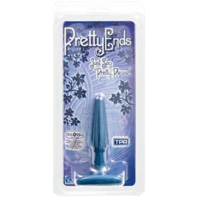 Pretty Ends Iridescent Butt Plugs Small Midnight Blue