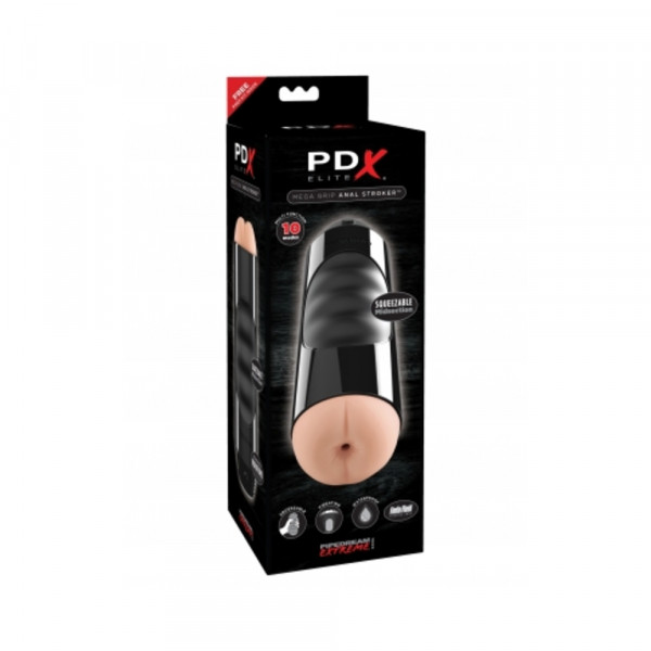 PDX ELITE MEGA GRIP ANAL STROKER
