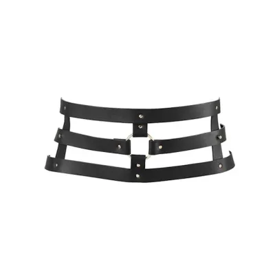 Maze Wide Belt And Restraints Black Os