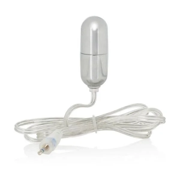 Sterling Collection Mini Silver Bullet With Plug In Jack