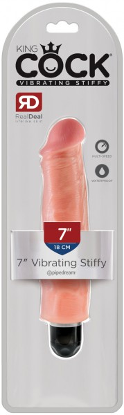7" Vibrating Stiffy Cock