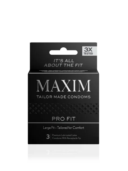 MAXIM Pro Fit Condoms - 3PK