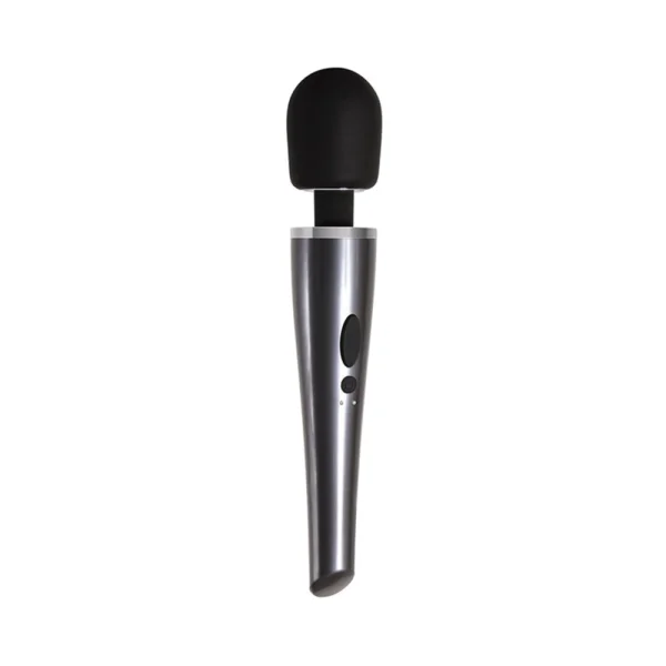 Evolved Mighty Metallic Wand 8 Vibrating Function Usb Rechargeable Cord Included Waterproof — image 4 of 9