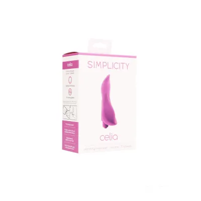 CELIA vibrating massager silicone Pink